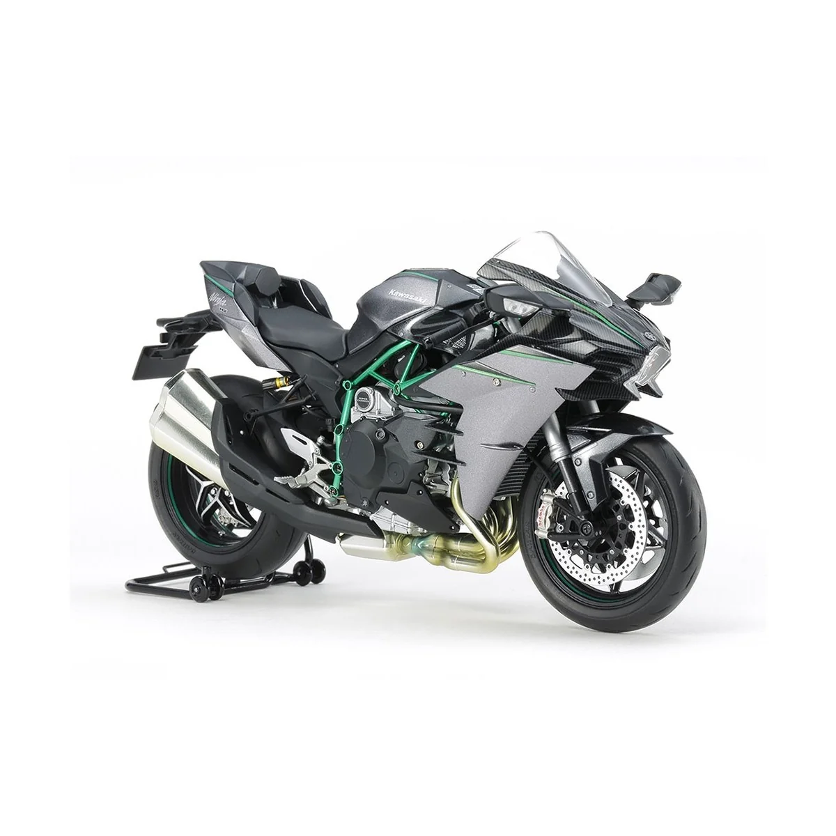 Moto Kawasaki Ninja H2 Carbon 1/12 Tamiya Tamiya 14136 - 1 Moto Kawasaki Ninja H2 Carbon 1/12 Tamiya Tamiya 14136 - 1