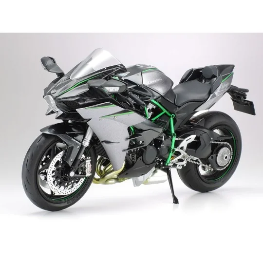 Moto Kawasaki Ninja H2 Carbon 1/12 Tamiya Tamiya 14136 - 2 14136-Moto Kawasaki Ninja H2 Carbon 1/12 Tamiya - 14136
