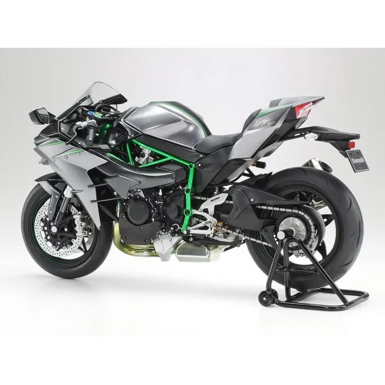 Moto Kawasaki Ninja H2 Carbon 1/12 Tamiya Tamiya 14136 - 3 14136-Moto Kawasaki Ninja H2 Carbon 1/12 Tamiya - 14136