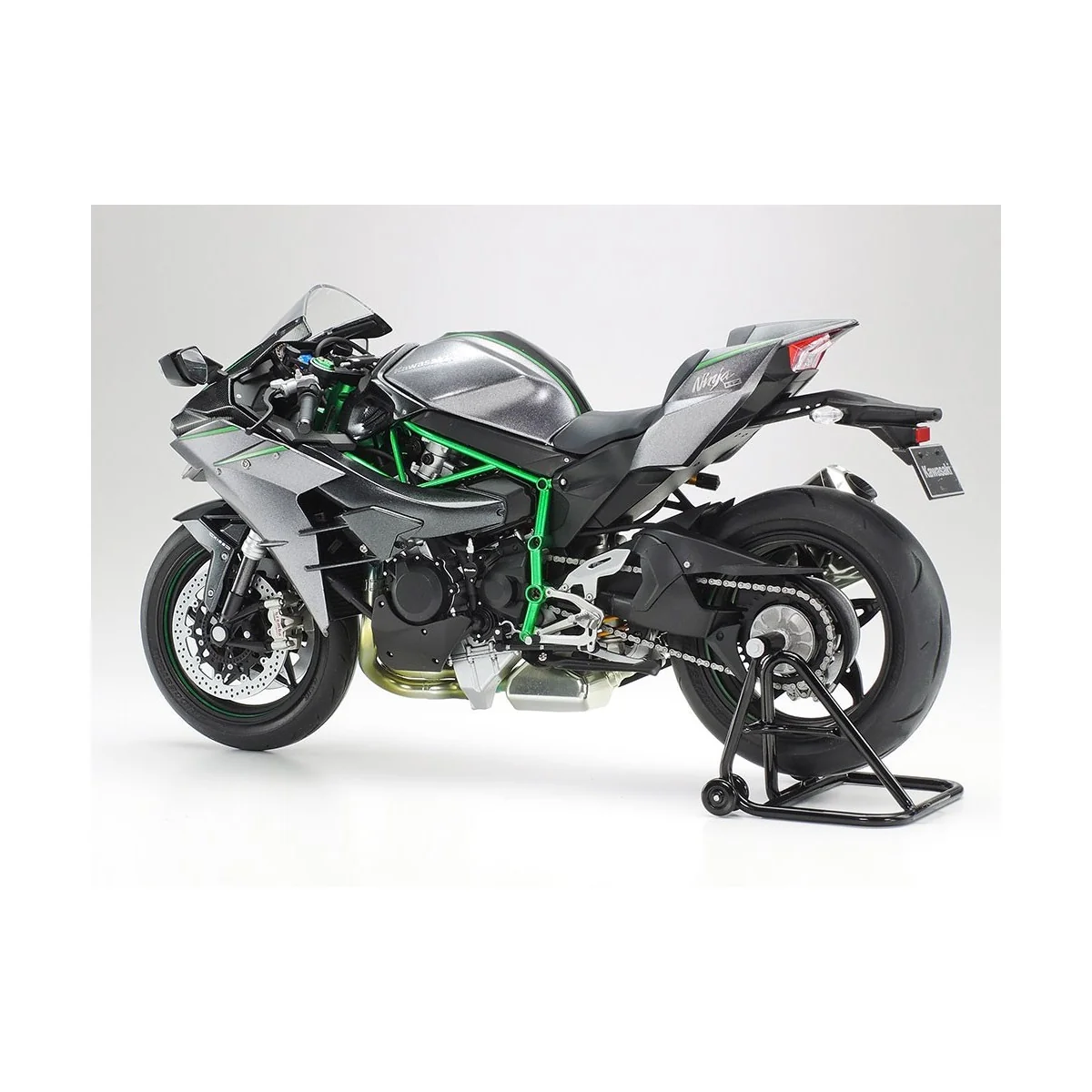 Moto Kawasaki Ninja H2 Carbon 1/12 Tamiya Tamiya 14136 - 3 Moto Kawasaki Ninja H2 Carbon 1/12 Tamiya Tamiya 14136 - 3