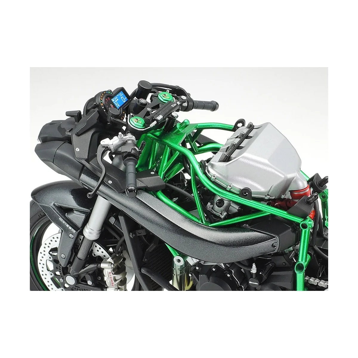 Moto Kawasaki Ninja H2 Carbon 1/12 Tamiya Tamiya 14136 - 7 Moto Kawasaki Ninja H2 Carbon 1/12 Tamiya Tamiya 14136 - 7