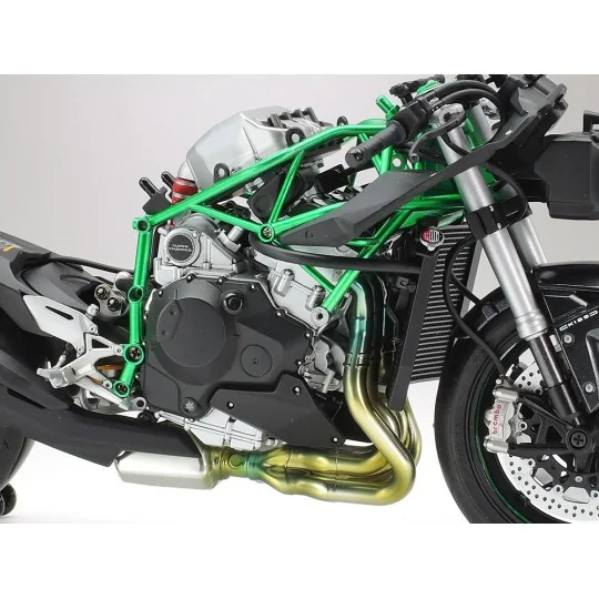 Moto Kawasaki Ninja H2 Carbon 1/12 Tamiya Tamiya 14136 - 8 14136-Moto Kawasaki Ninja H2 Carbon 1/12 Tamiya - 14136