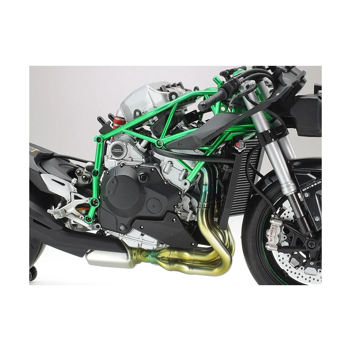 Moto Kawasaki Ninja H2 Carbon 1/12 Tamiya Tamiya 14136 - 8 Moto Kawasaki Ninja H2 Carbon 1/12 Tamiya Tamiya 14136 - 8