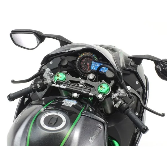 Moto Kawasaki Ninja H2 Carbon 1/12 Tamiya Tamiya 14136 - 9 14136-Moto Kawasaki Ninja H2 Carbon 1/12 Tamiya - 14136