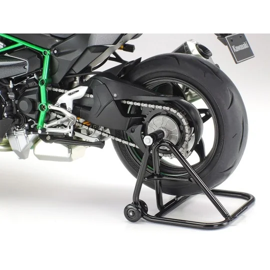 Moto Kawasaki Ninja H2 Carbon 1/12 Tamiya Tamiya 14136 - 10 14136-Moto Kawasaki Ninja H2 Carbon 1/12 Tamiya - 14136