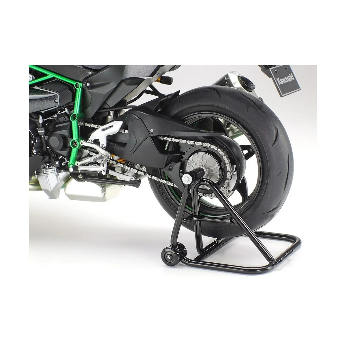 Moto Kawasaki Ninja H2 Carbon 1/12 Tamiya Tamiya 14136 - 10 Moto Kawasaki Ninja H2 Carbon 1/12 Tamiya Tamiya 14136 - 10