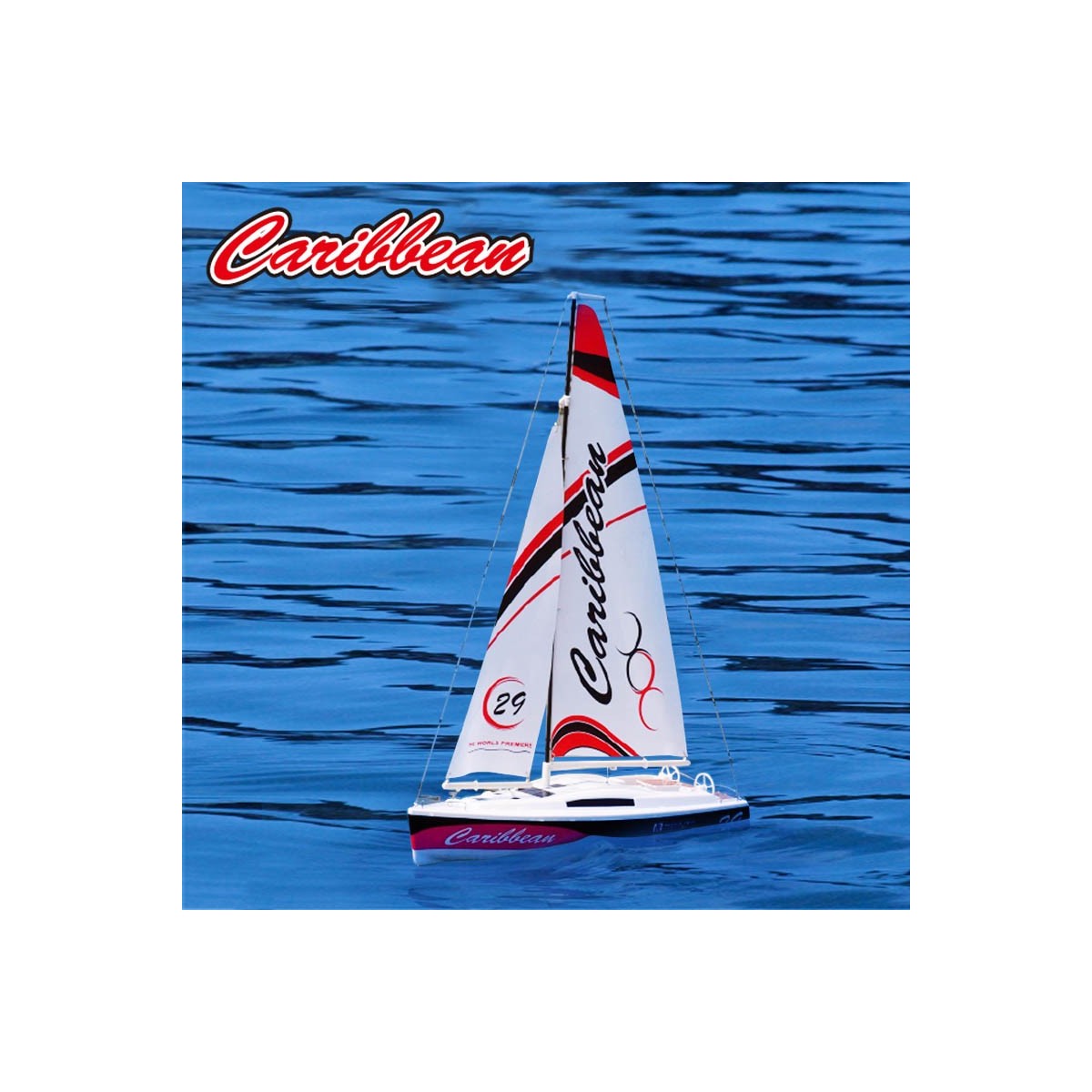 Caribbeam Sailing RTS V2 Joysway Joysway 8802V2 - 1