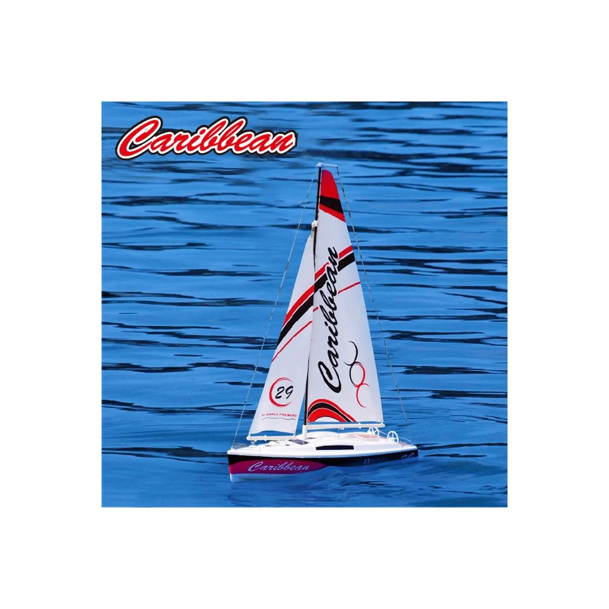 Caribbeam Sailing RTS V2 Joysway Joysway 8802V2 - 1 Caribbeam Sailing RTS V2 Joysway Joysway 8802V2 - 1
