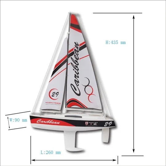 Caribbeam Sailing RTS V2 Joysway Joysway 8802V2 - 2 8802V2-Caribbeam Sailing RTS V2 Joysway - 8802V2