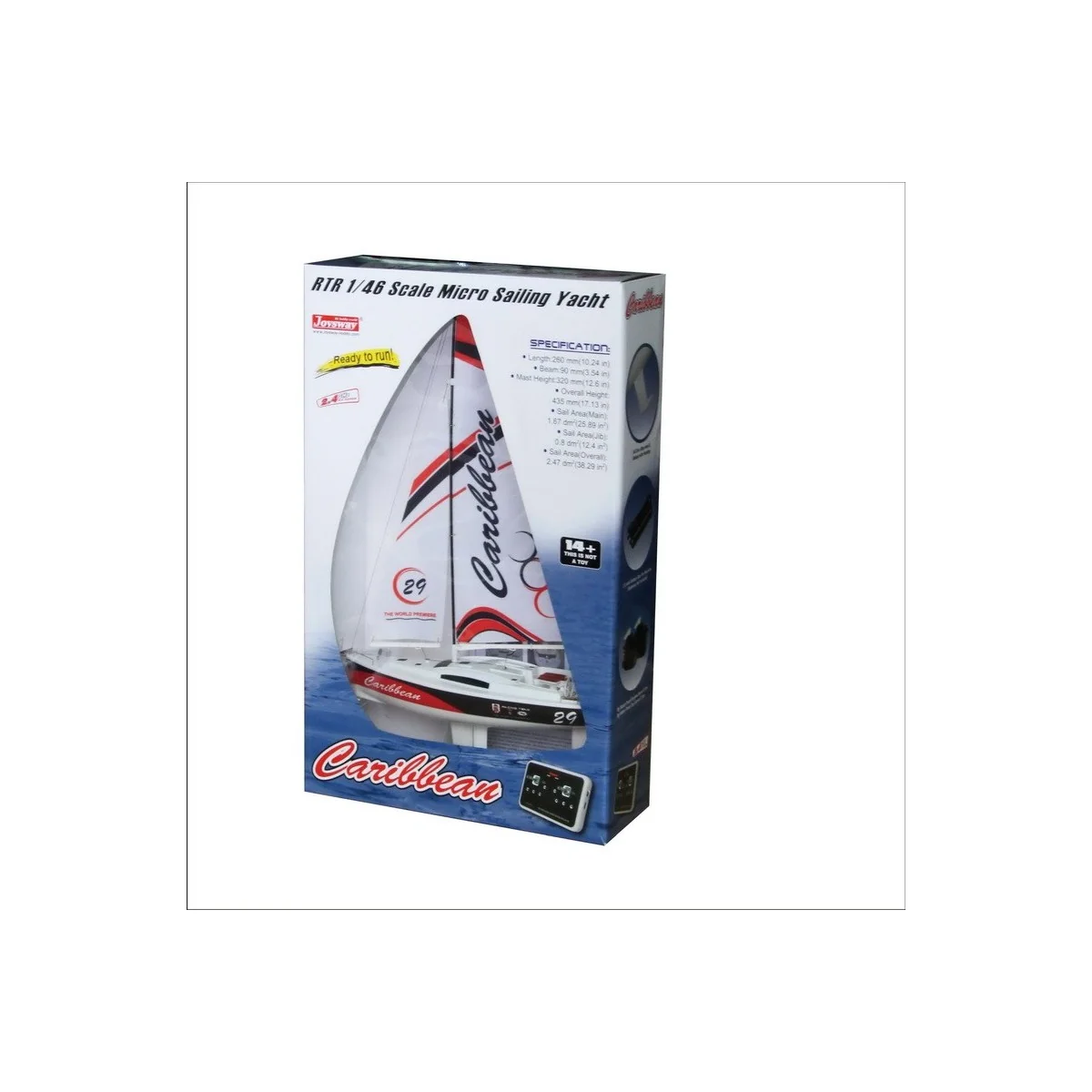 Caribbeam Sailing RTS V2 Joysway Joysway 8802V2 - 6 Caribbeam Sailing RTS V2 Joysway Joysway 8802V2 - 6
