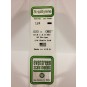 S1370124-Baguette 0.50x2.0x350mm Ref : 124 - Evergreen - S1370124