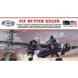 Aircraft S2F Hunter Killer 1:54 Atlantis Atlantis Models A145 - 1