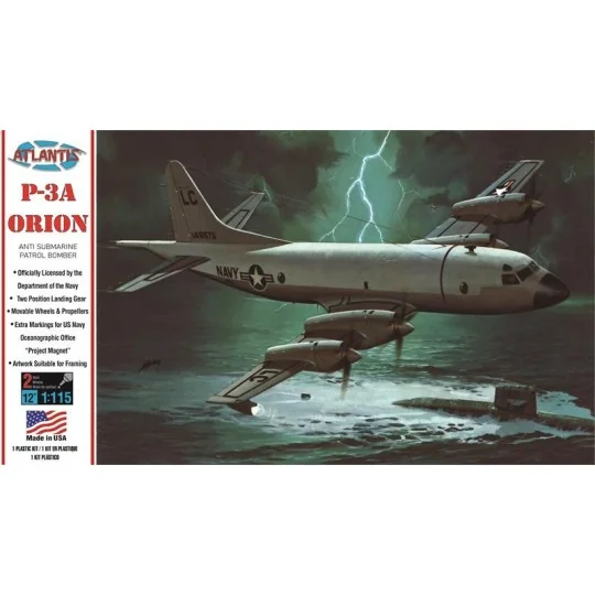 H163-Plane P-3A Orion 1/115 Atlantis - H163