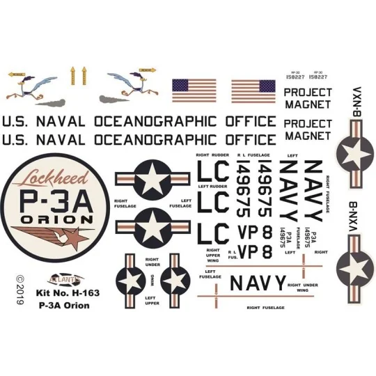 H163-Avion P-3A Orion 1/115 Atlantis