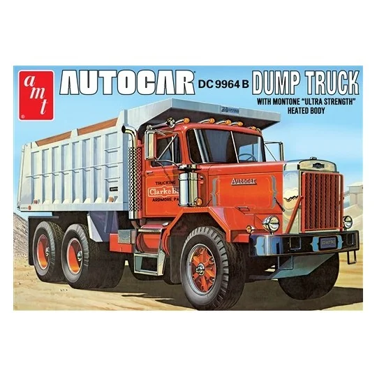 Camion benne américain Autocar Dump Truck 1/25 AMT AMT1150/06 - 1 AMT1150/06-Camion benne américain Autocar Dump Truck 1/25 AMT - AMT1150/06