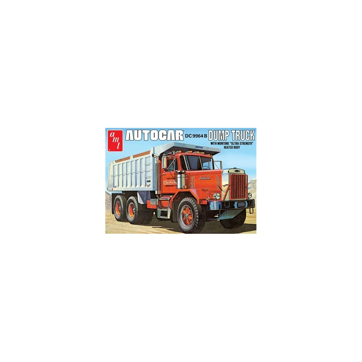 American dump truck Autocar Dump Truck 1/25 AMT AMT1150/06 - 1