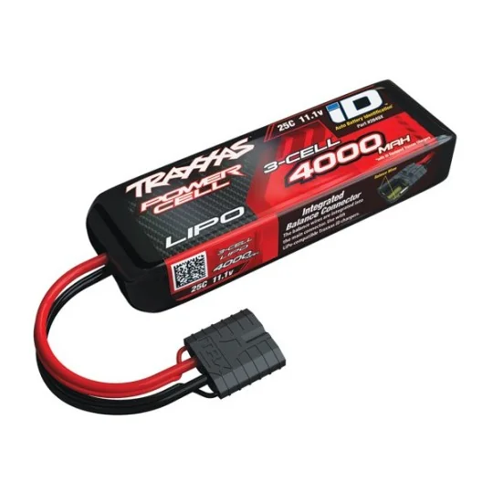 LiPo 3S 11.1V 4000mAh 25C ID Traxxas Traxxas TRX-2849X - 1 TRX-2849X-LiPo 3S 11.1V 4000mAh 25C ID Traxxas - TRX-2849X