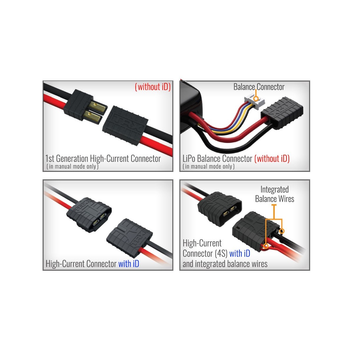 Charger EZ-Peak Live ID Bluetooth 100W Traxxas 2971G Traxxas TRX-2971G - 5
