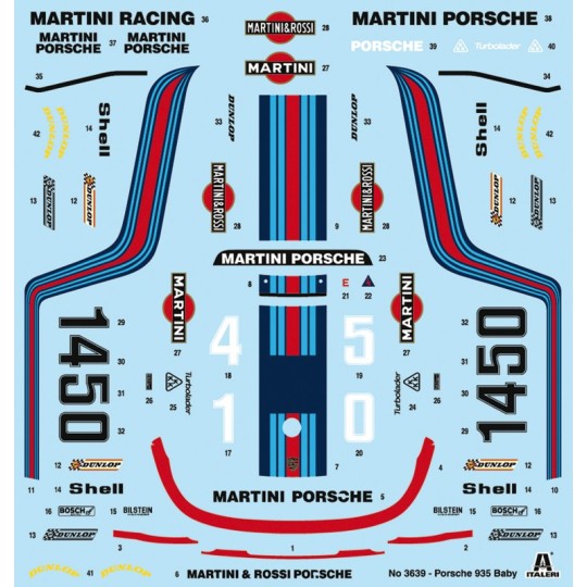 I3639-Porsche 935 Baby 1/24 Italeri