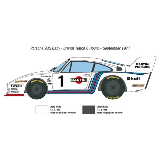 I3639-Porsche 935 Baby 1/24 Italeri - I3639