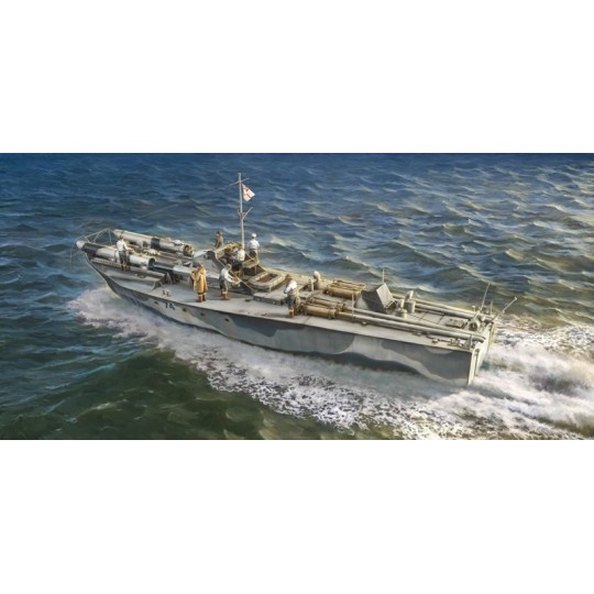I5624-Bateau Vosper MTB 74 et Equipage 1/35 Italeri