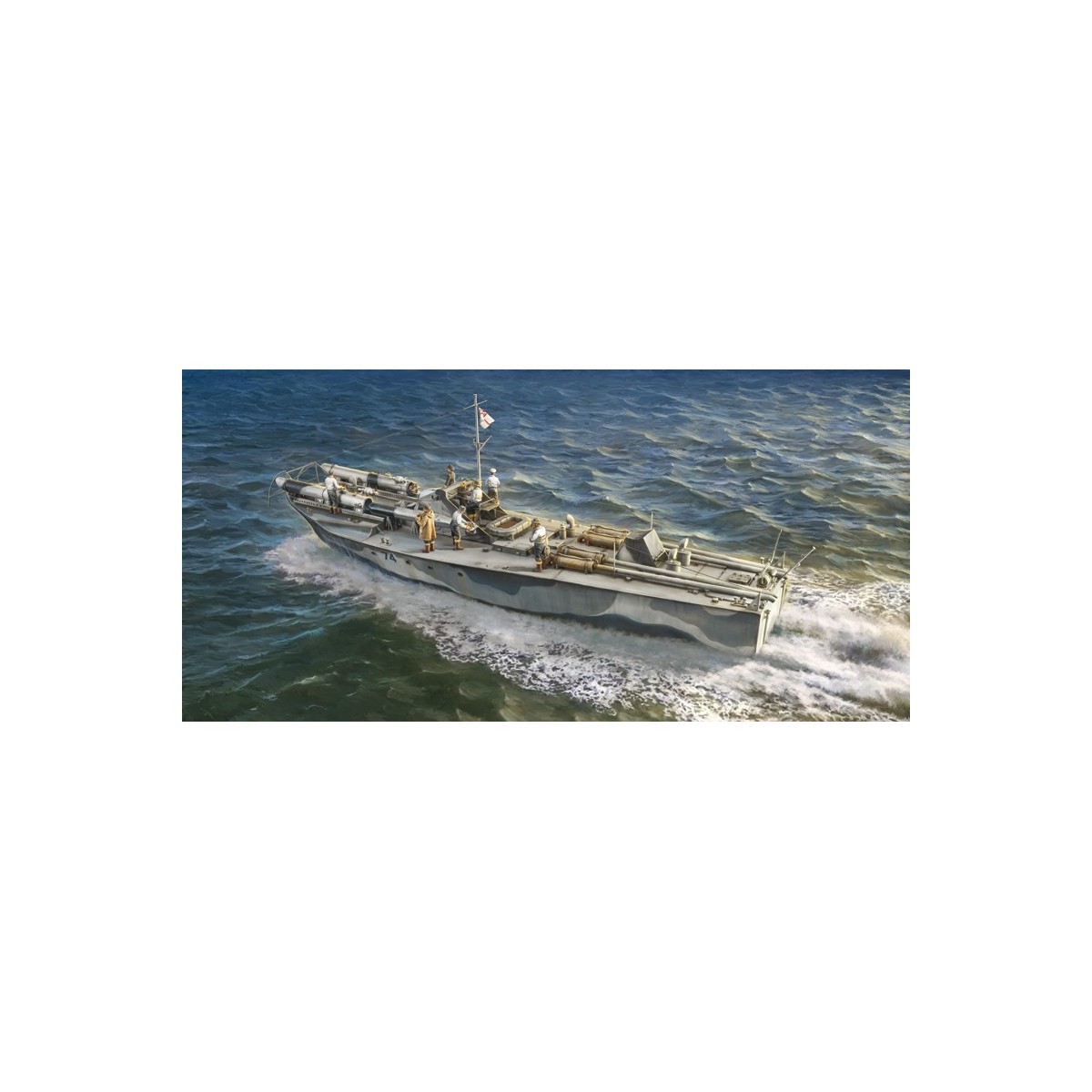 Boat Vosper MTB 74 and Crew 1/35 Italeri Italeri I5624 - 1