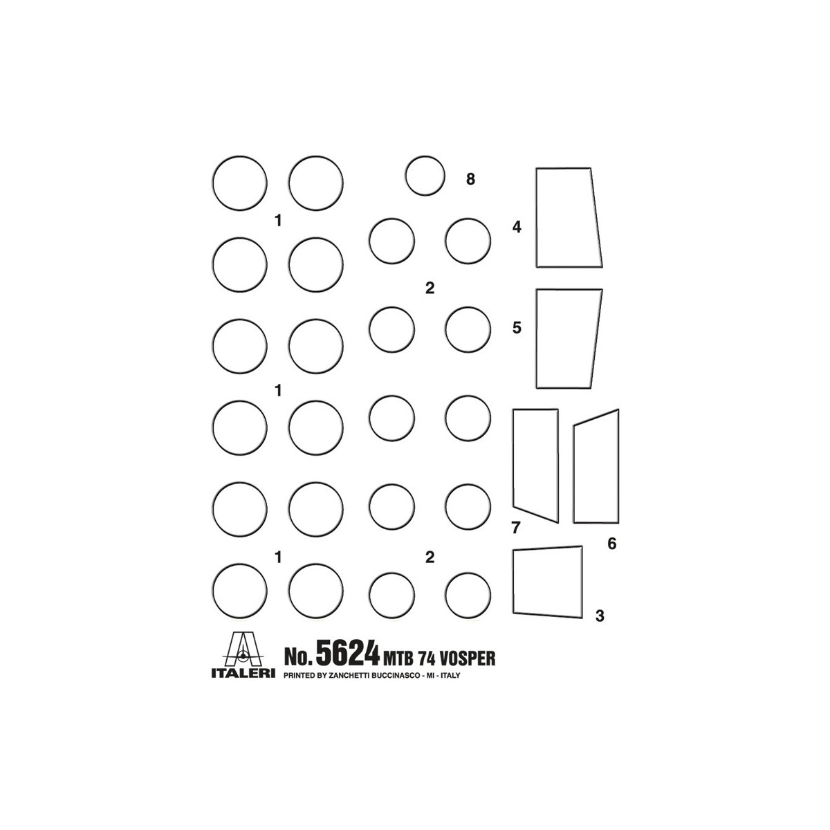 Bateau Vosper MTB 74 et Equipage 1/35 Italeri Italeri I5624 - 4