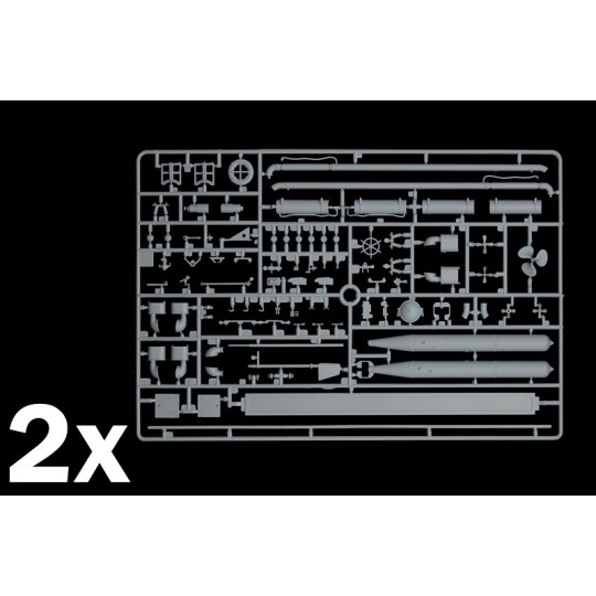 I5624-Boat Vosper MTB 74 and Crew 1/35 Italeri