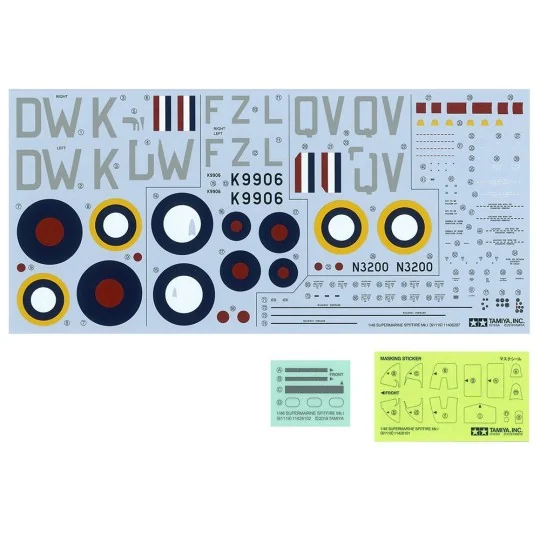 61119-Avion Spitfire Mk.I Supermarine 1/48 Tamiya - 61119