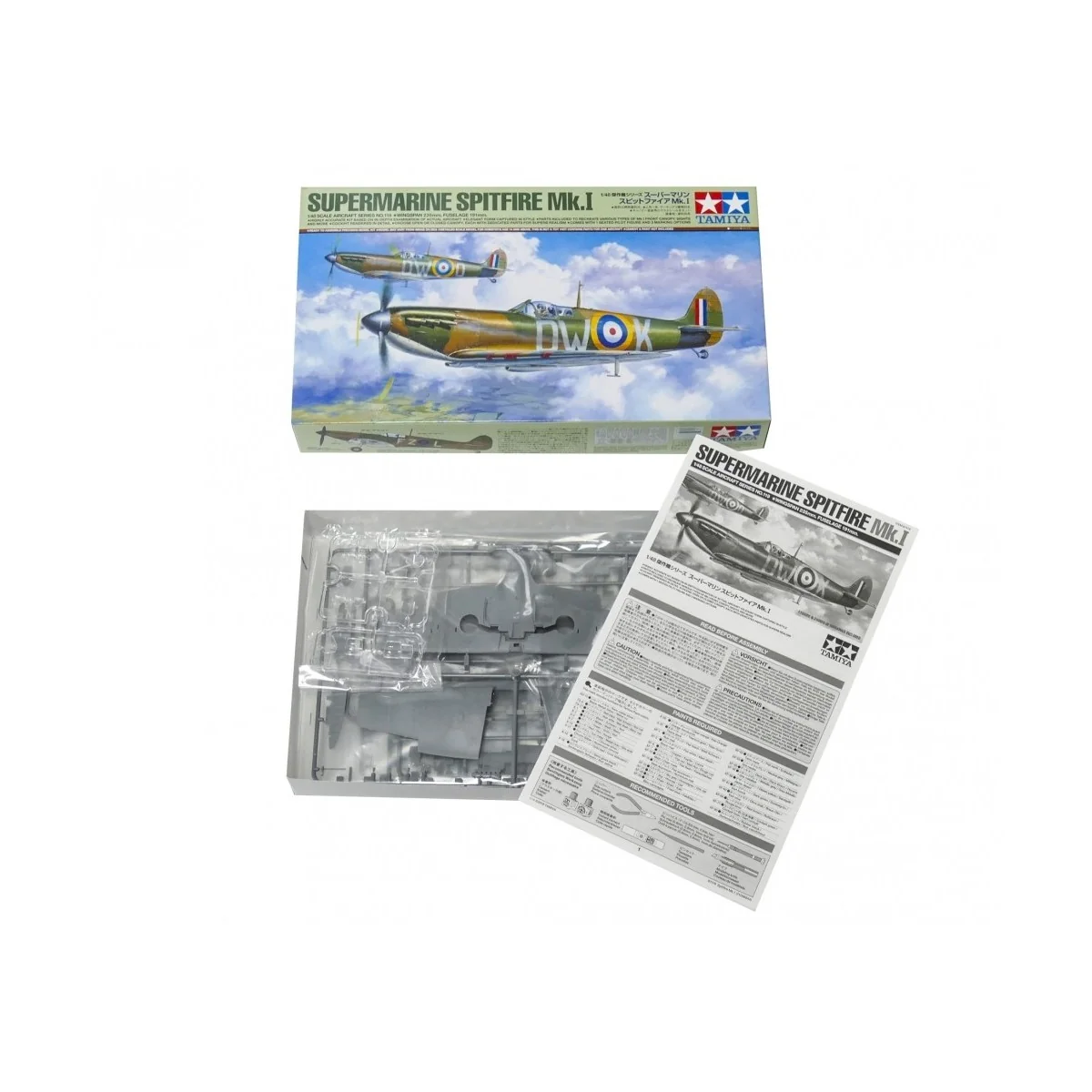 Plane Spitfire Mk.I Supermarine 1:48 Tamiya Tamiya 61119 - 18