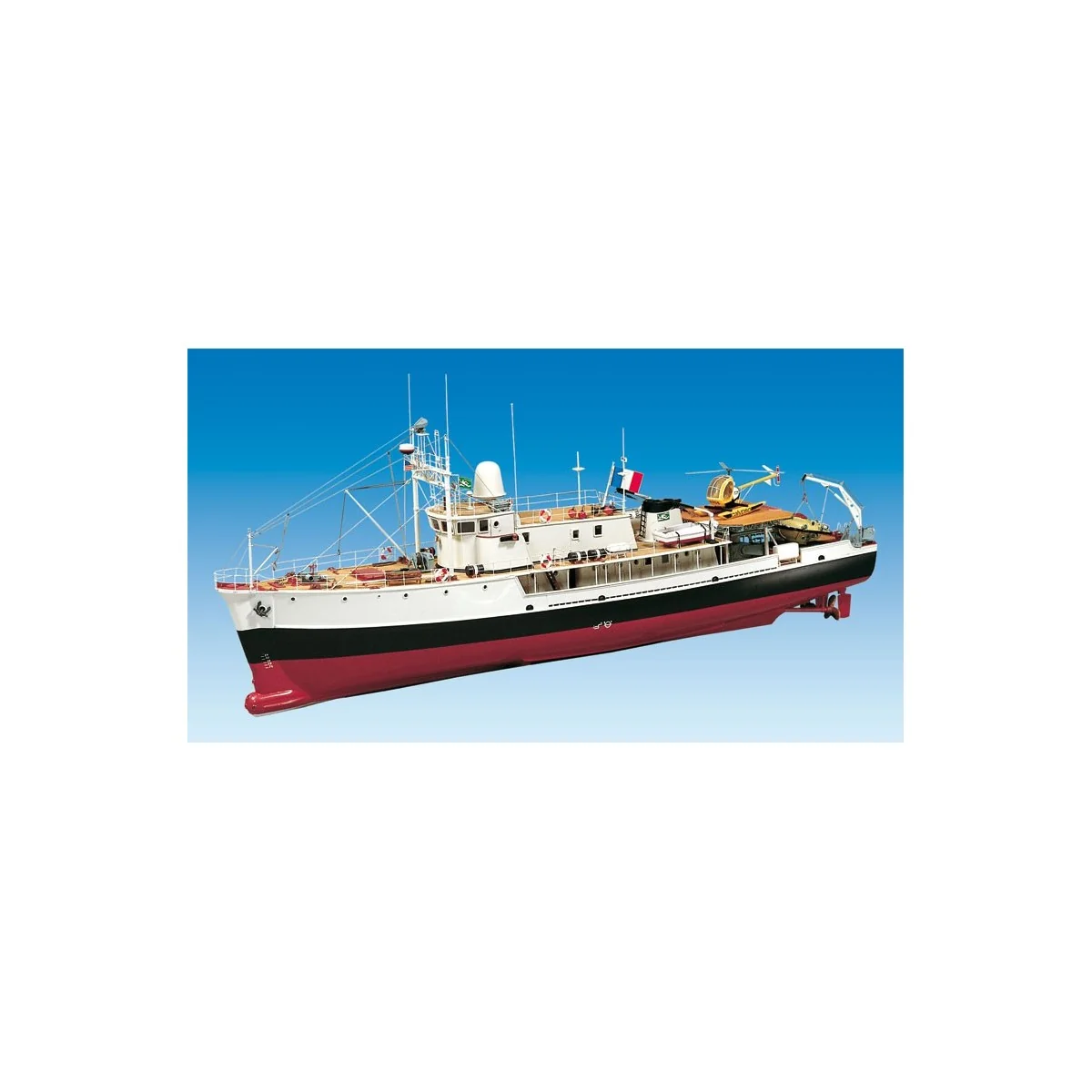 Boat to build Calypso 560 1/45 Billing Boats S052560 - 1