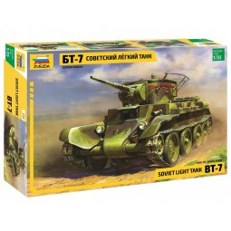 Soviet light tank BT-7 1/35 Zvezda Zvezda Z3545 - 1