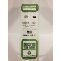 S1370129-Baguette 0.50x6.3x350mm Ref : 129 - Evergreen - S1370129