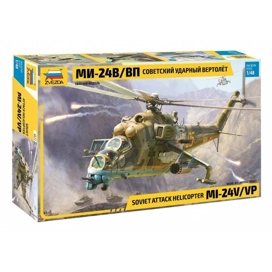 Z4823-Mil Mi-24V/VP 1/48 Zvezda - Z4823