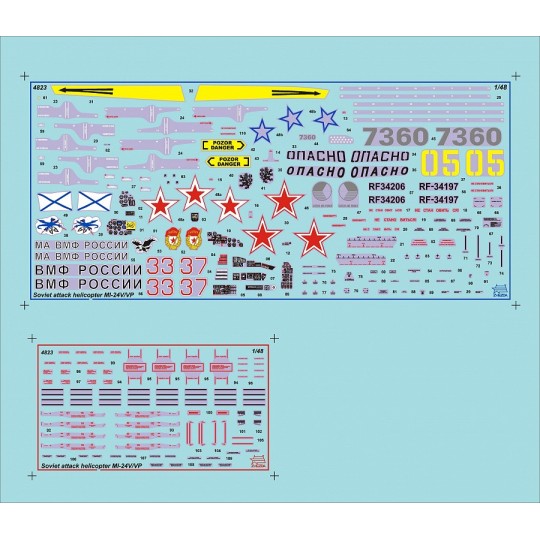 Z4823-Mil Mi-24V/VP 1/48 Zvezda