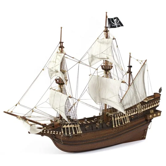Bateau Buccaneer 1/100 kit construction bois OcCre OcCre 12002 - 1 12002-Bateau Buccaneer 1/100 kit construction bois OcCre - 12002