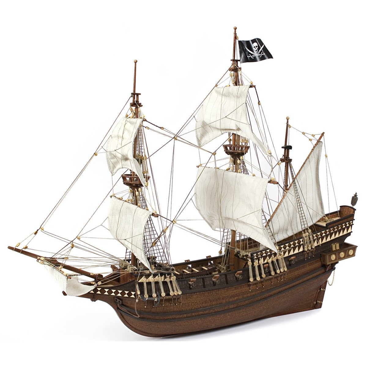 Bateau Buccaneer 1/100 kit construction bois OcCre OcCre 12002 - 1