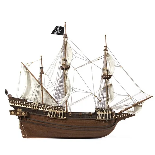 12002-Boat Buccaneer 1/100 Kit construction wood OcCre - 12002