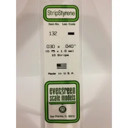 Wand 0.75x1.0x350mm Ref: 132 - Evergreen - S1370132 - S1370132