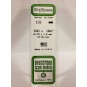 S1370133-Baguette 0.75x1.5x350mm Ref : 133 - Evergreen - S1370133