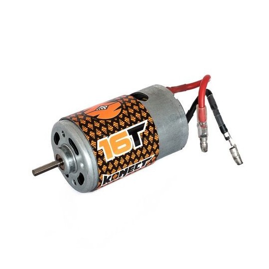 KN-M550-16T-Moteur à charbons 16T type 550 Konect