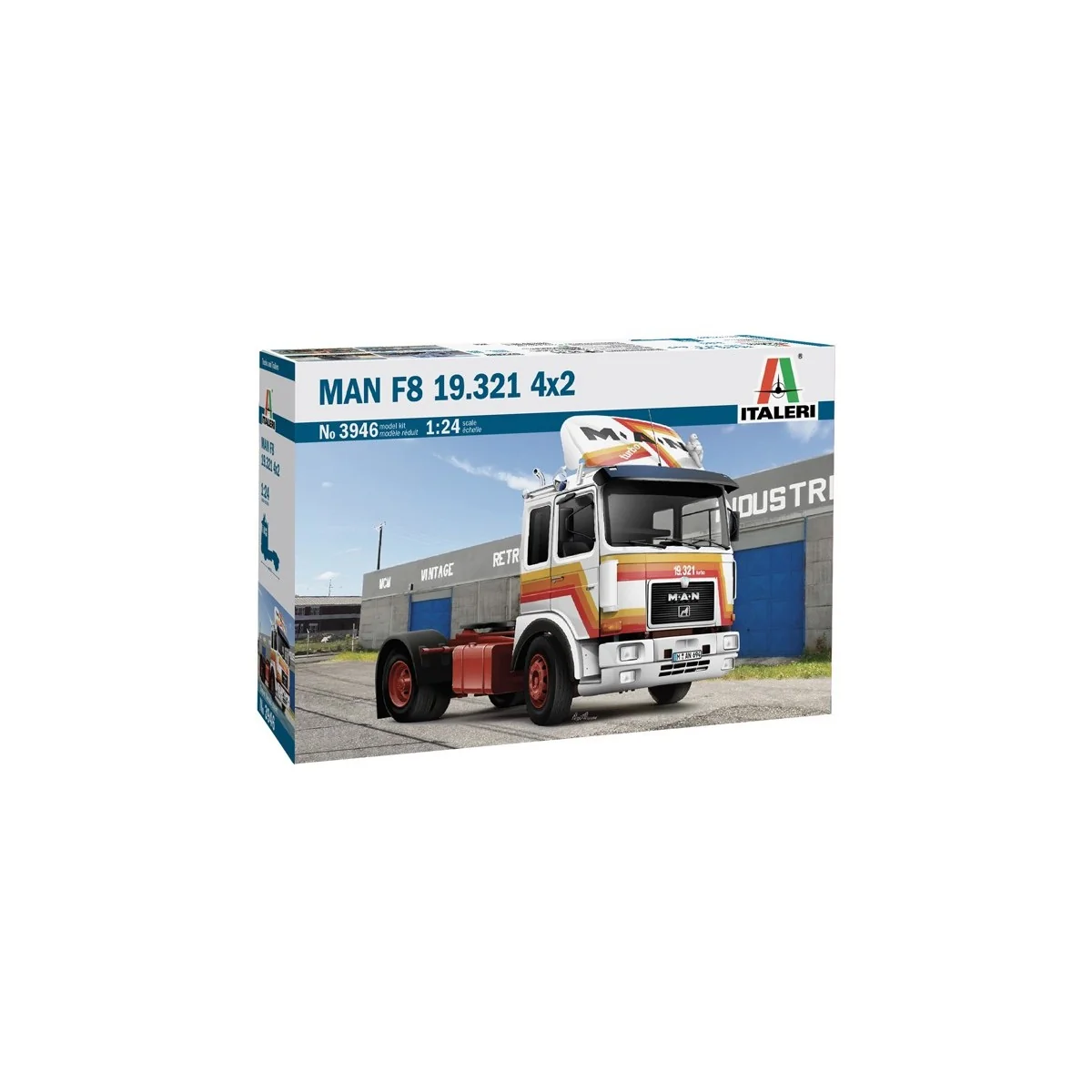 Camion MAN F8 19.321 1/24 Italeri Italeri I3946 - 2