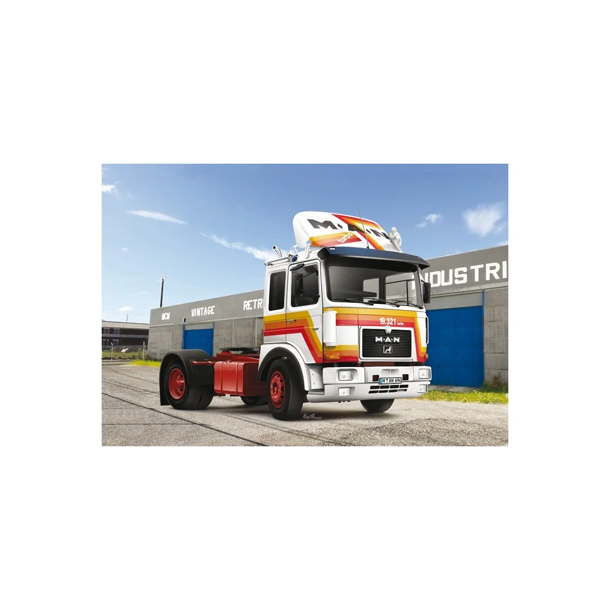 Truck MAN F8 19.321 1/24 Italeri Italeri I3946 - 1