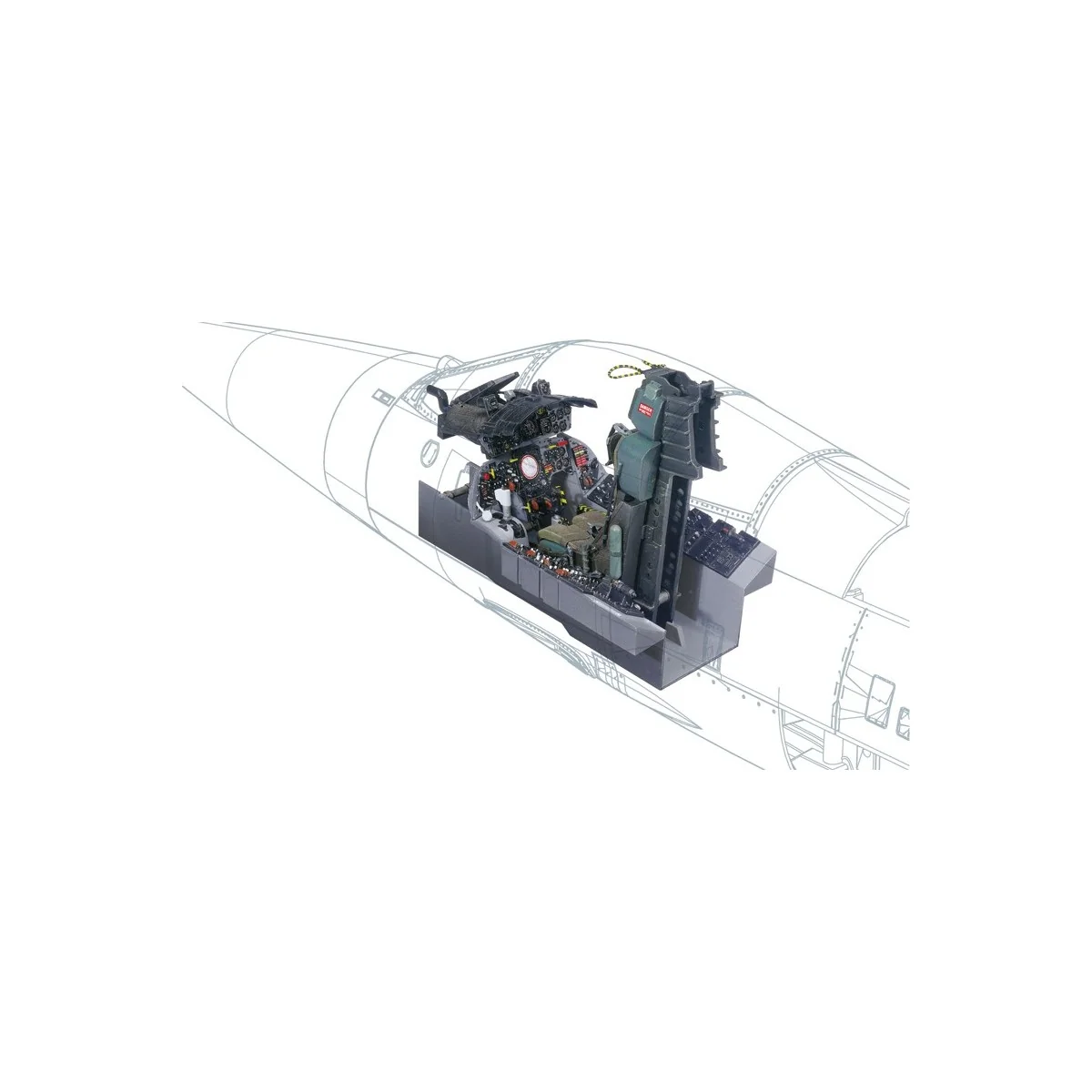 Cockpit F-104G Starfighter 1/12 Italeri Italeri I2991 - 1