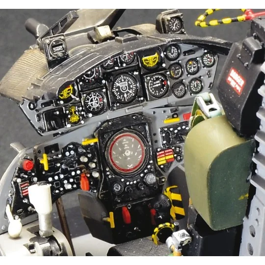 Cockpit F-104G Starfighter 1:12 Italeri Italeri I2991 - 7 I2991-Cockpit F-104G Starfighter 1:12 Italeri - I2991