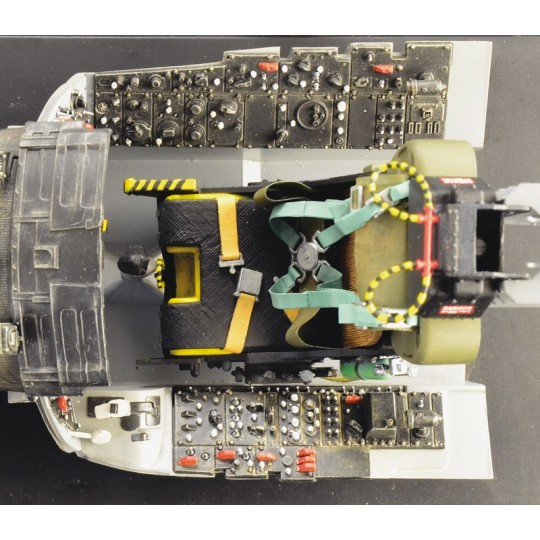 Cockpit F-104G Starfighter 1:12 Italeri Italeri I2991 - 8 I2991-Cockpit F-104G Starfighter 1:12 Italeri - I2991