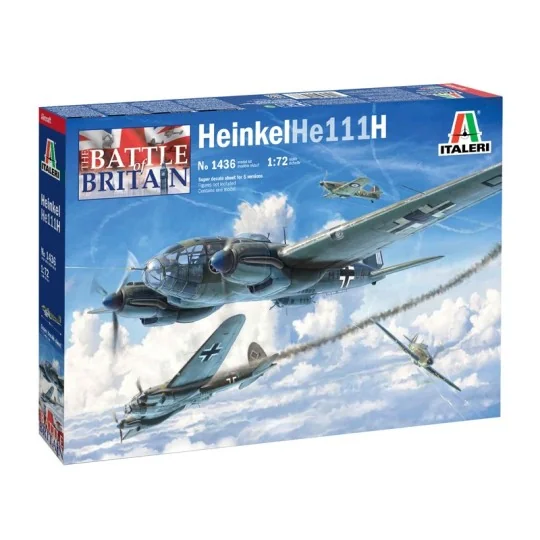 I1436-Heinkel He111H Bat. England 1:72 Italeri
