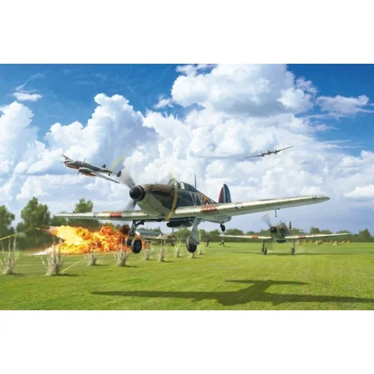 Hurricane Mk.I Bat. England 1/48 Italeri Italeri I2802 - 1 I2802-Hurricane Mk.I Bat. England 1/48 Italeri - I2802