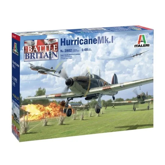 I2802-Hurricane Mk.I Bat. d'Angleterre 1/48 Italeri - I2802