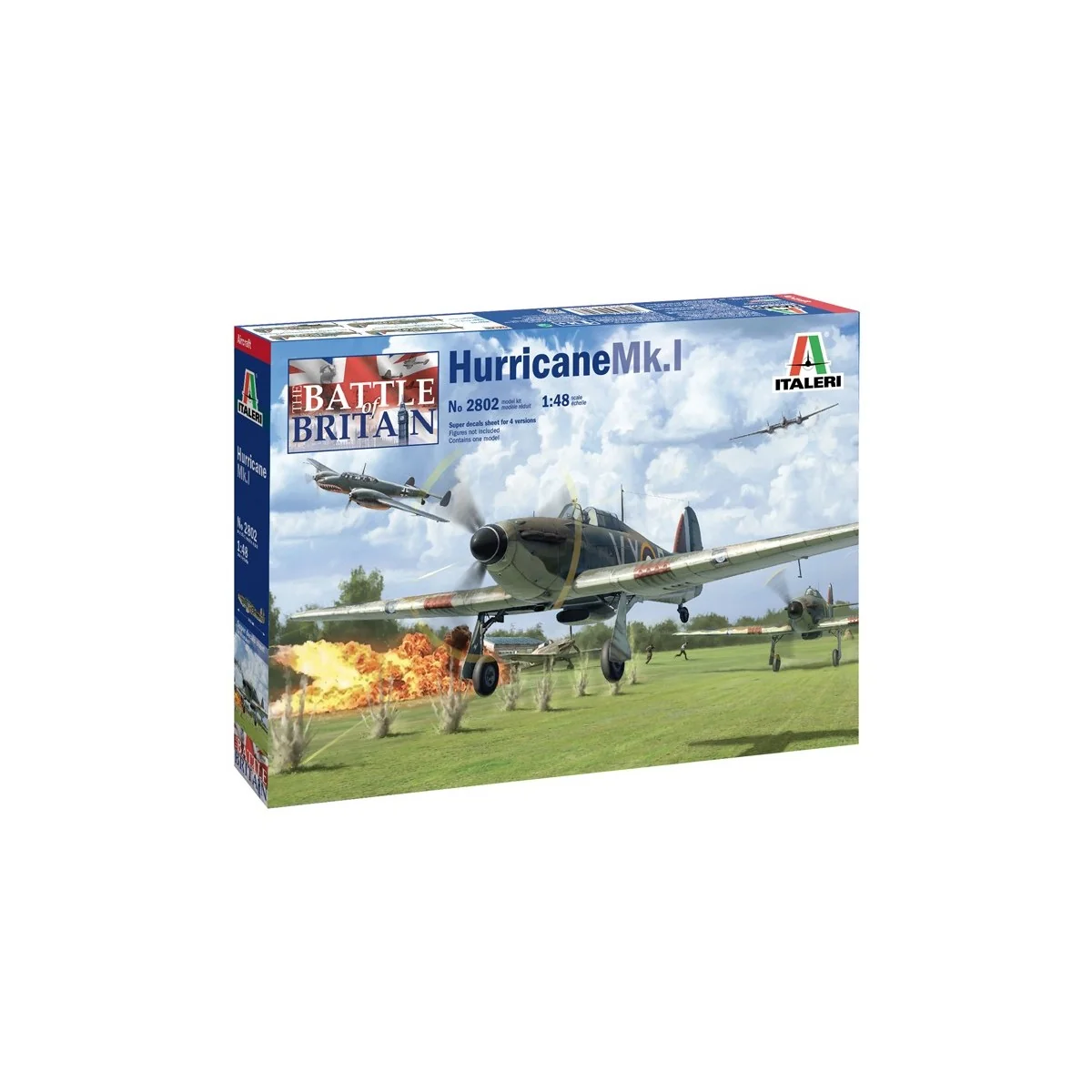 Hurricane Mk.I Bat. d'Angleterre 1/48 Italeri Italeri I2802 - 2
